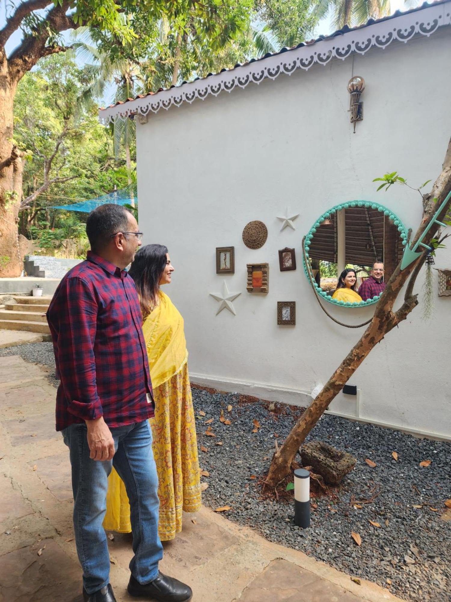 Casa Happy Dervish, 2Mins Away From The Beach Anjuna Exterior foto